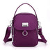 Bolsa Pequena Feminina Para Celular Transversal Com Tres Camadas