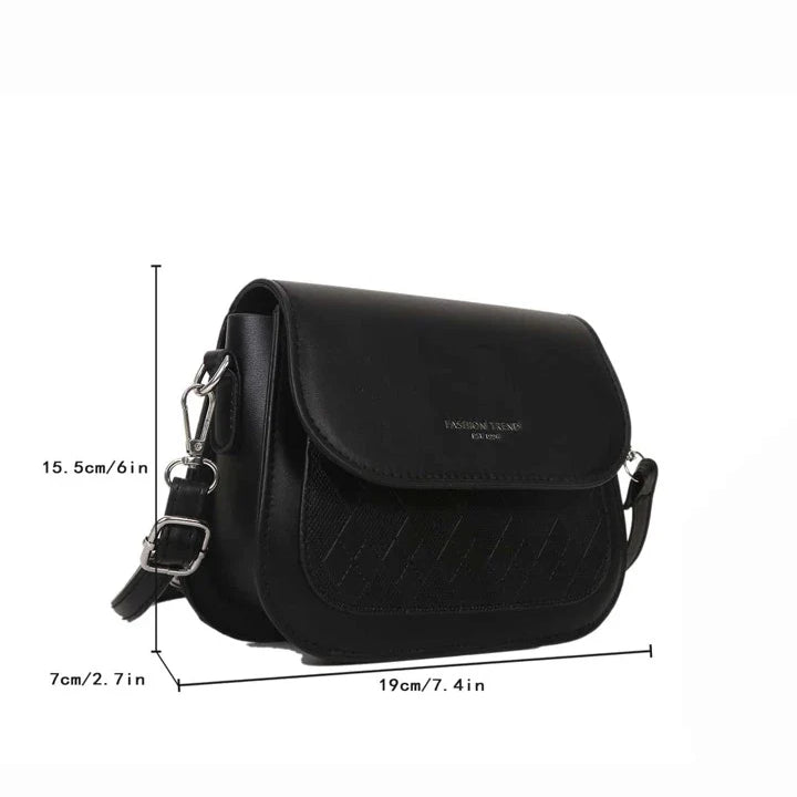 Bolsa Quadrada Leve E Casual Em Relevo Mini Xadrez