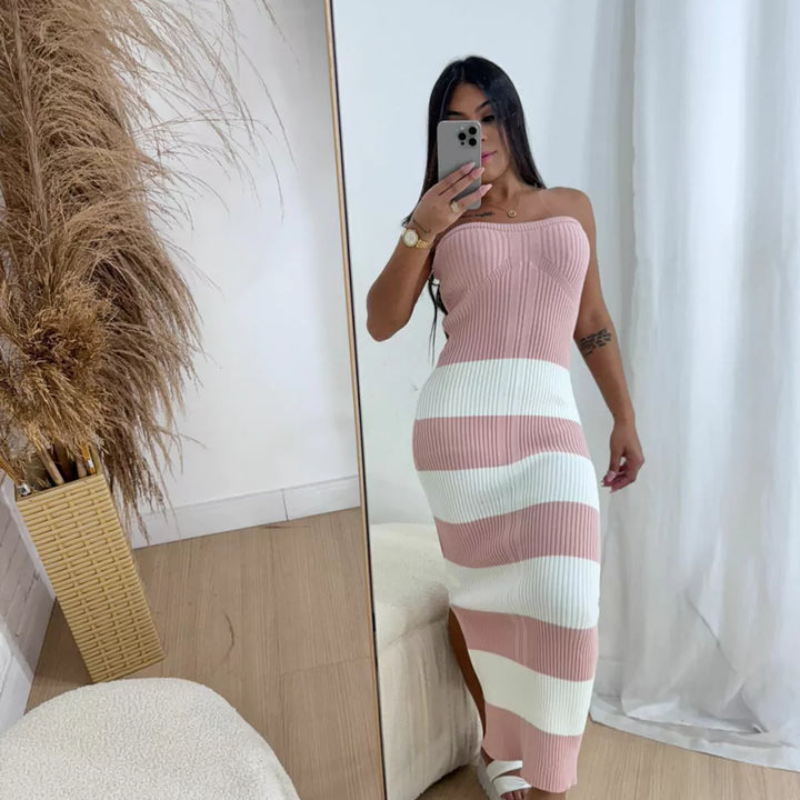 Vestido tricô Lili
