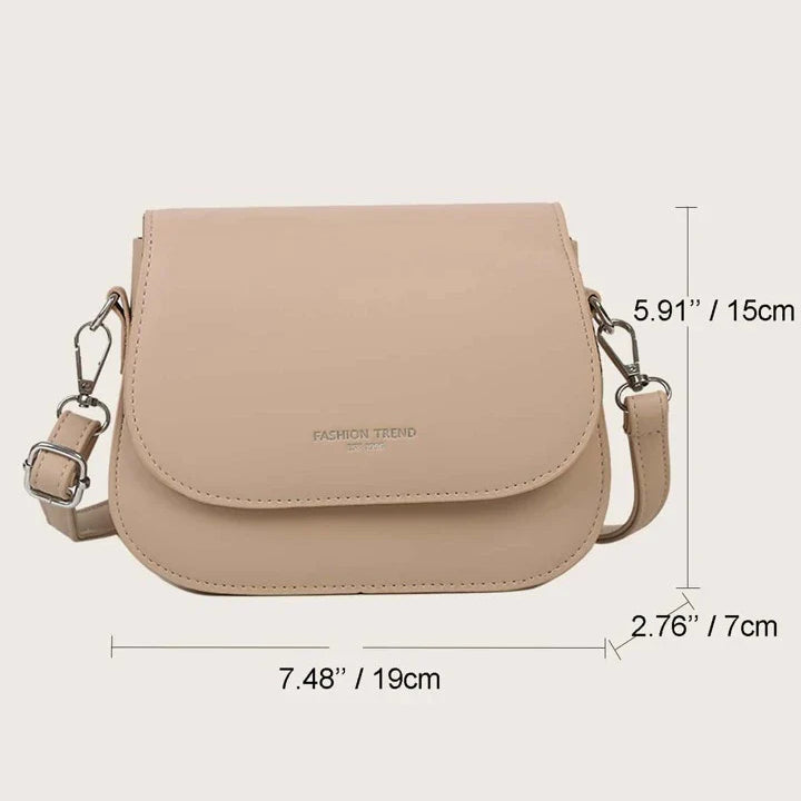 Bolsa Transversal Vintage de Luxo