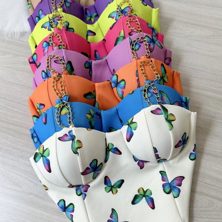 Cropped Butterfly Diane