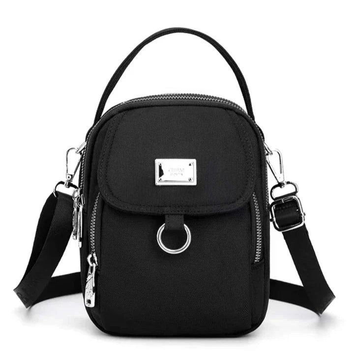 Bolsa Pequena Feminina Para Celular Transversal Com Tres Camadas