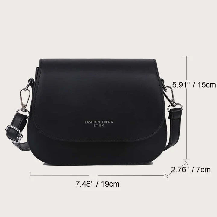 Bolsa Transversal Vintage de Luxo