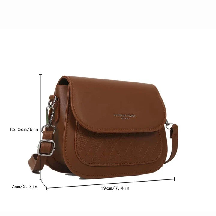 Bolsa Quadrada Leve E Casual Em Relevo Mini Xadrez