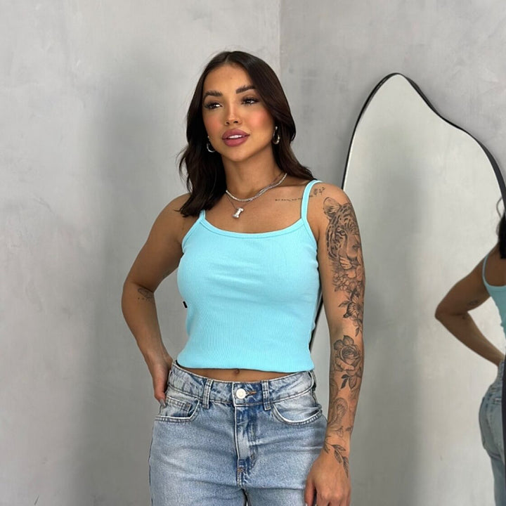 Blusa de alça