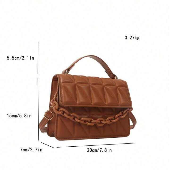 Bolsa Vintage E Retrô Mini Corrente Decorada
