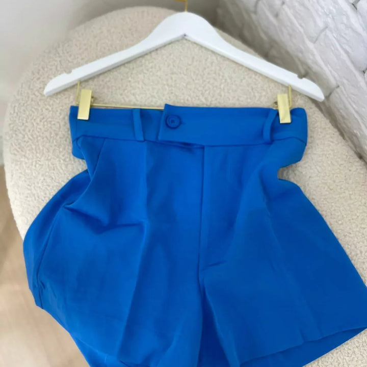 KIT com 3 Shorts alfaiataria