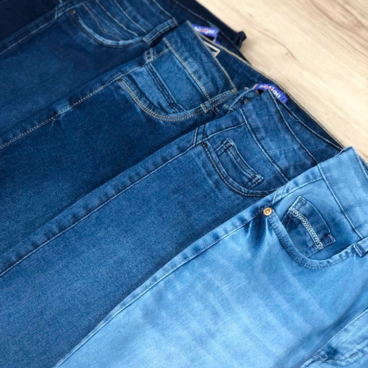 KIT COM 4 CALÇAS JEANS