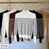 BLUSA MANG LONG 124 LISTRAS